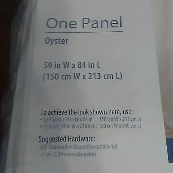 Mainstay Sheer Window Panels - Picture 4 of 7